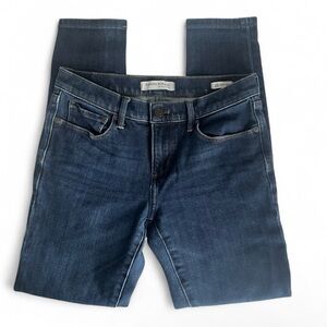 Banana Republic Skinny Ankle Dark Wash Denim Jeans Size 26